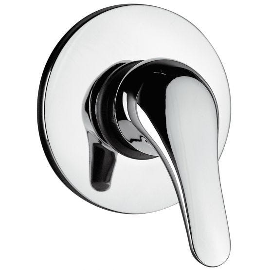Robinet de douche à encastrer chromé
