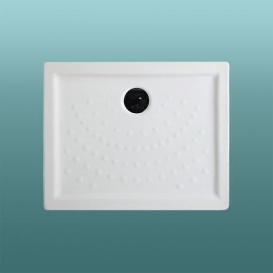 PLATEAU DE DOUCHE RECTANGULAIRE EN CERAMIQUE 70x120 H6 NON-SLIP | MALTA