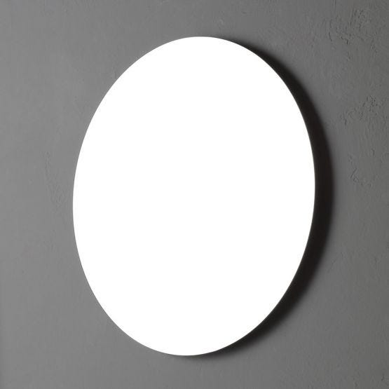 Miroir rond de design diamètre 70 cm bords polis