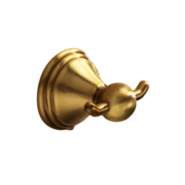 PORTE-MANTEAU MURAL POUR SALLE DE BAINS BRONZE | ROSA