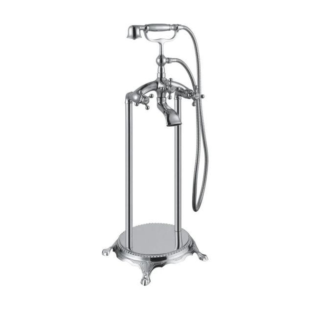ENSEMBLE ROBINET À COLONNE POUR BAIGNOIRE ILÔT