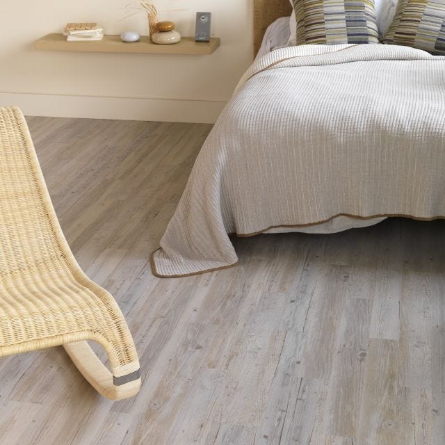 GERFLOR PVC BOITEUX VINYL FLOORING URBAN WAY "0301 CéRUSE BLANCK" AUTOCOLLANTS