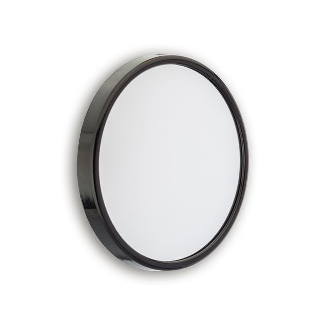 MIROIR GROSSISSANT 13 CM AVEC CORNICHE NOIRE